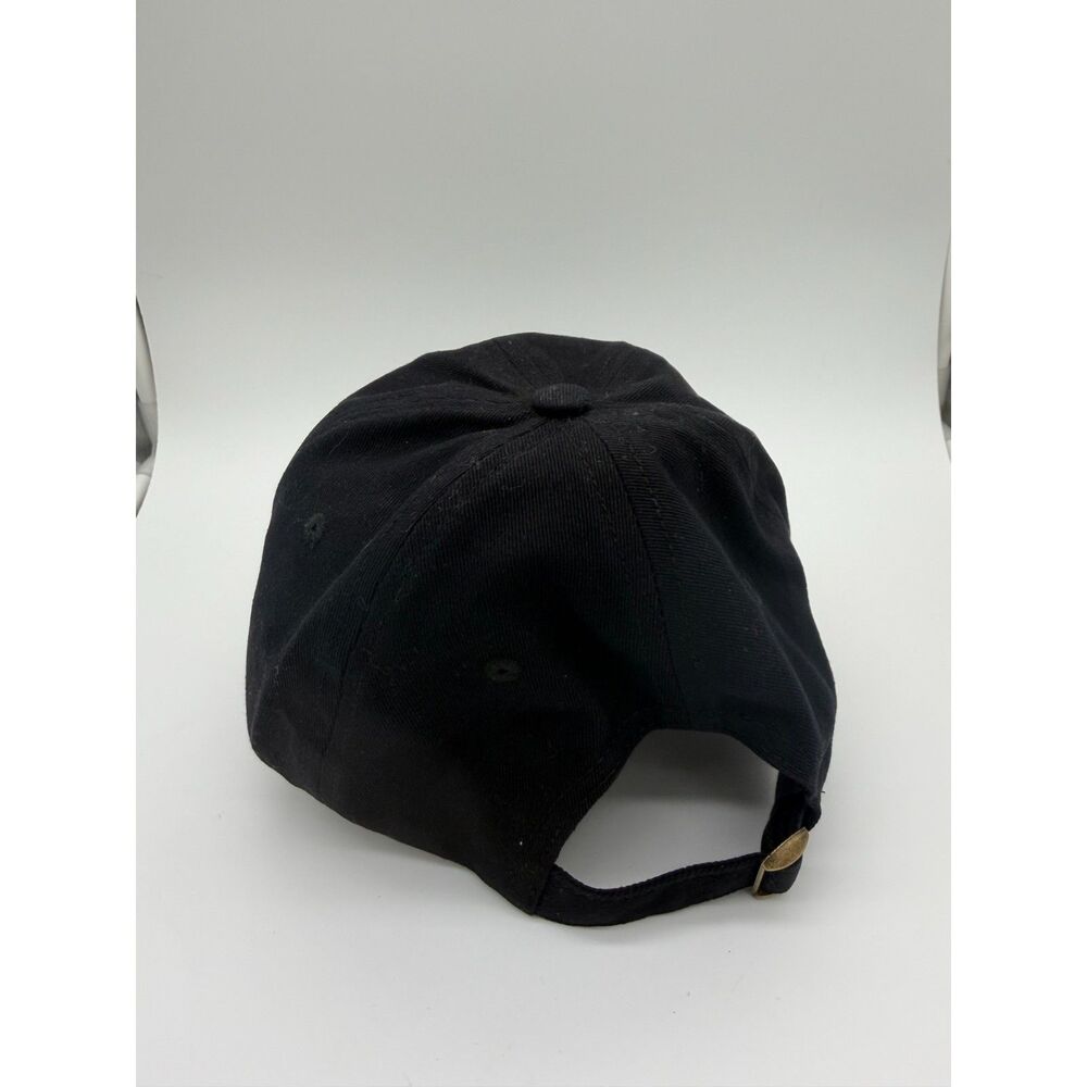 Sonmony Black Smiley Face Baseball Cap Hat NWT